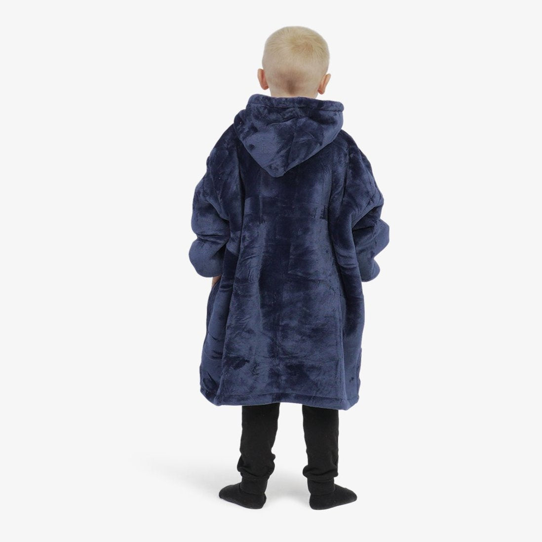 Navy Kids FuzzyHood